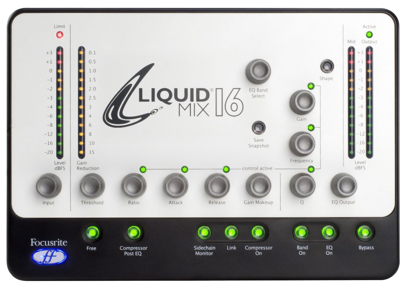 Focusrite Liquid Mix 16 | Signal processing - SONOLOGY Toulouse